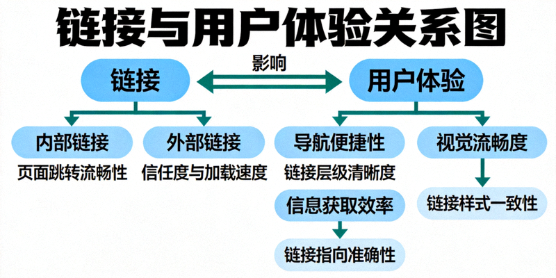 链接与用户体验的关系图